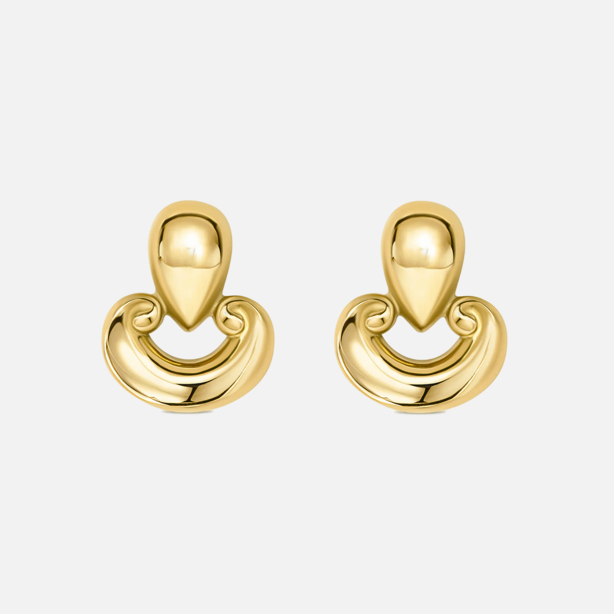 Gisele Earrings — studio shot on light grey