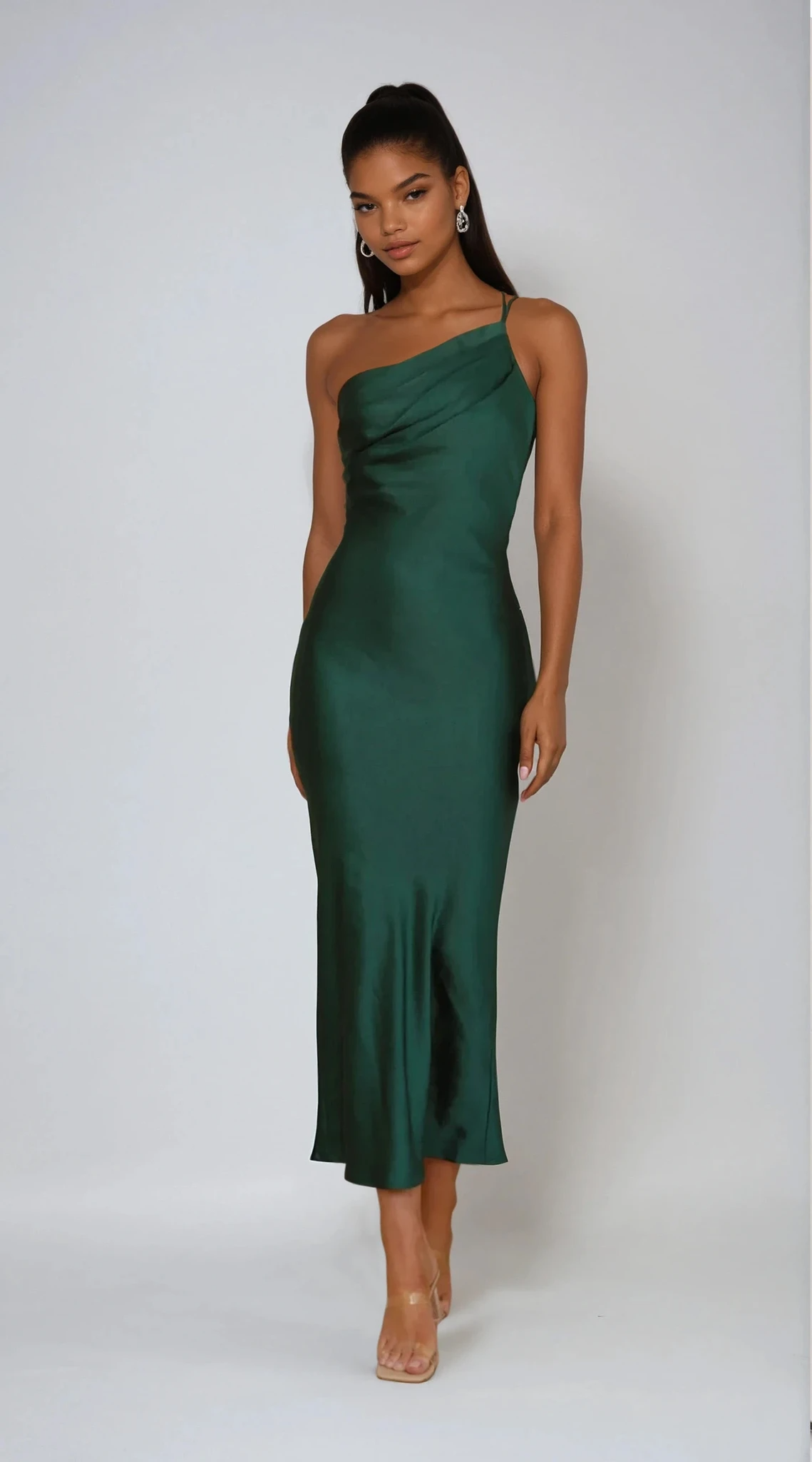 Josephina Midi Dress - Emerald Green Josephina Midi Dress - Emerald Green