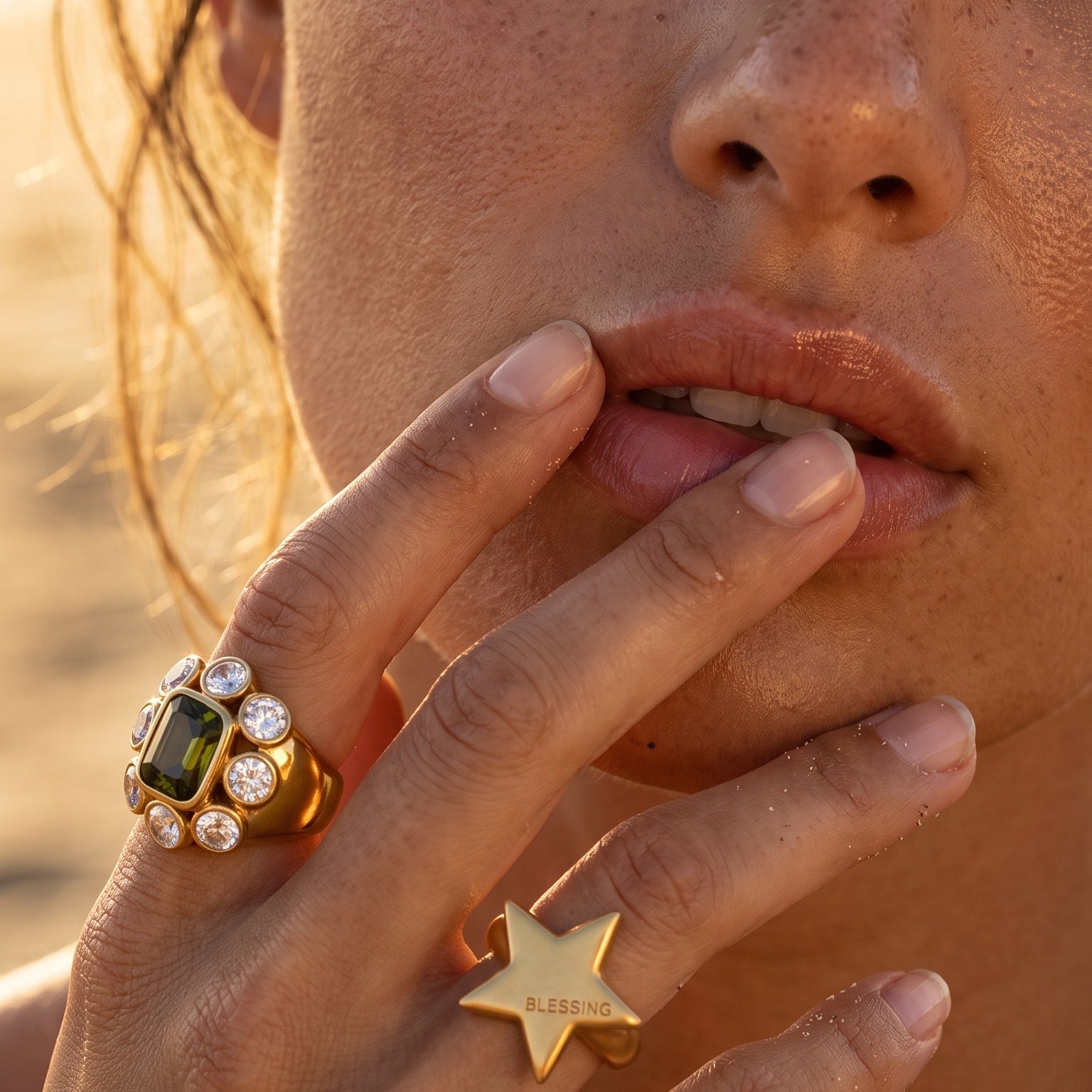 Starlight Ring — worn