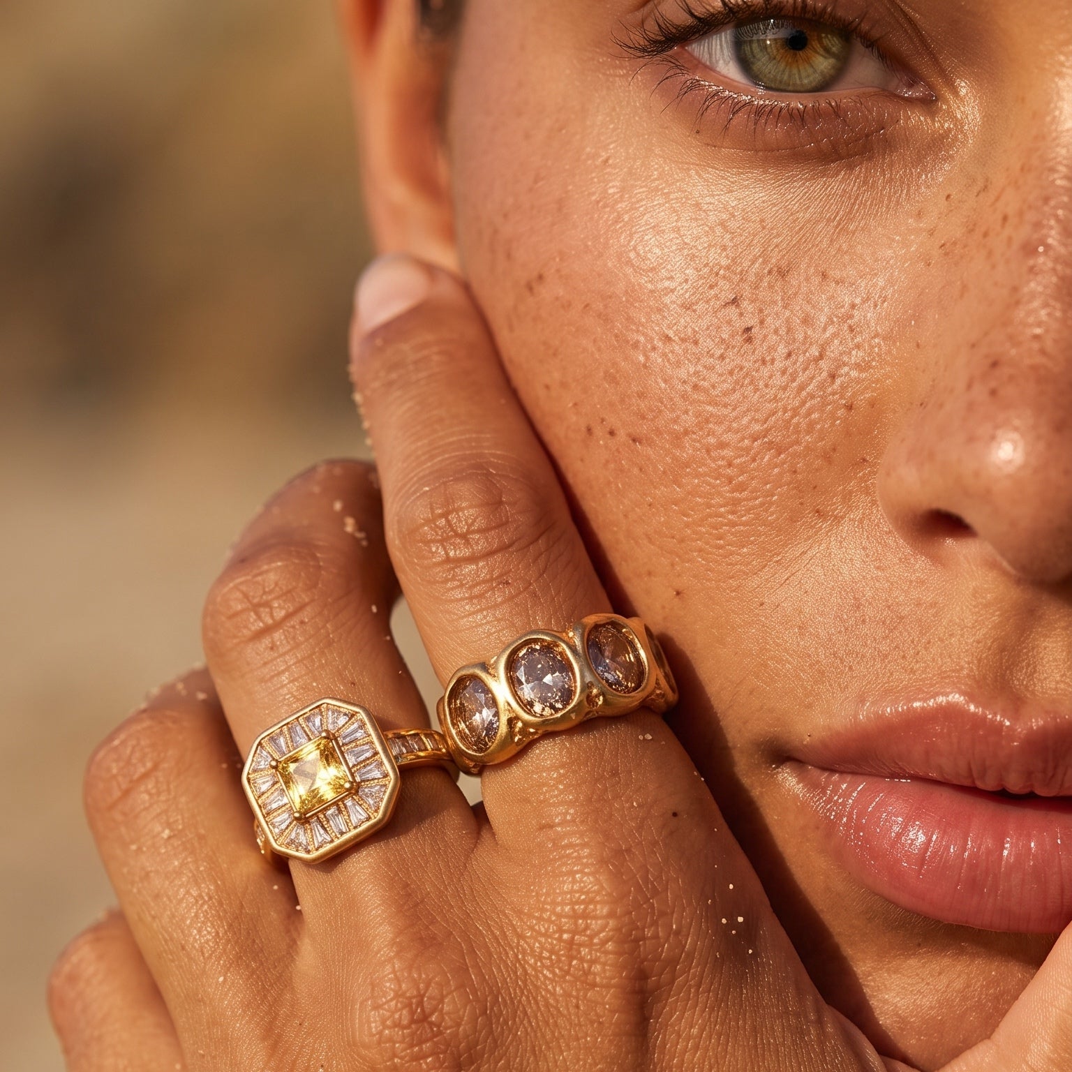 Kika Ring — worn
