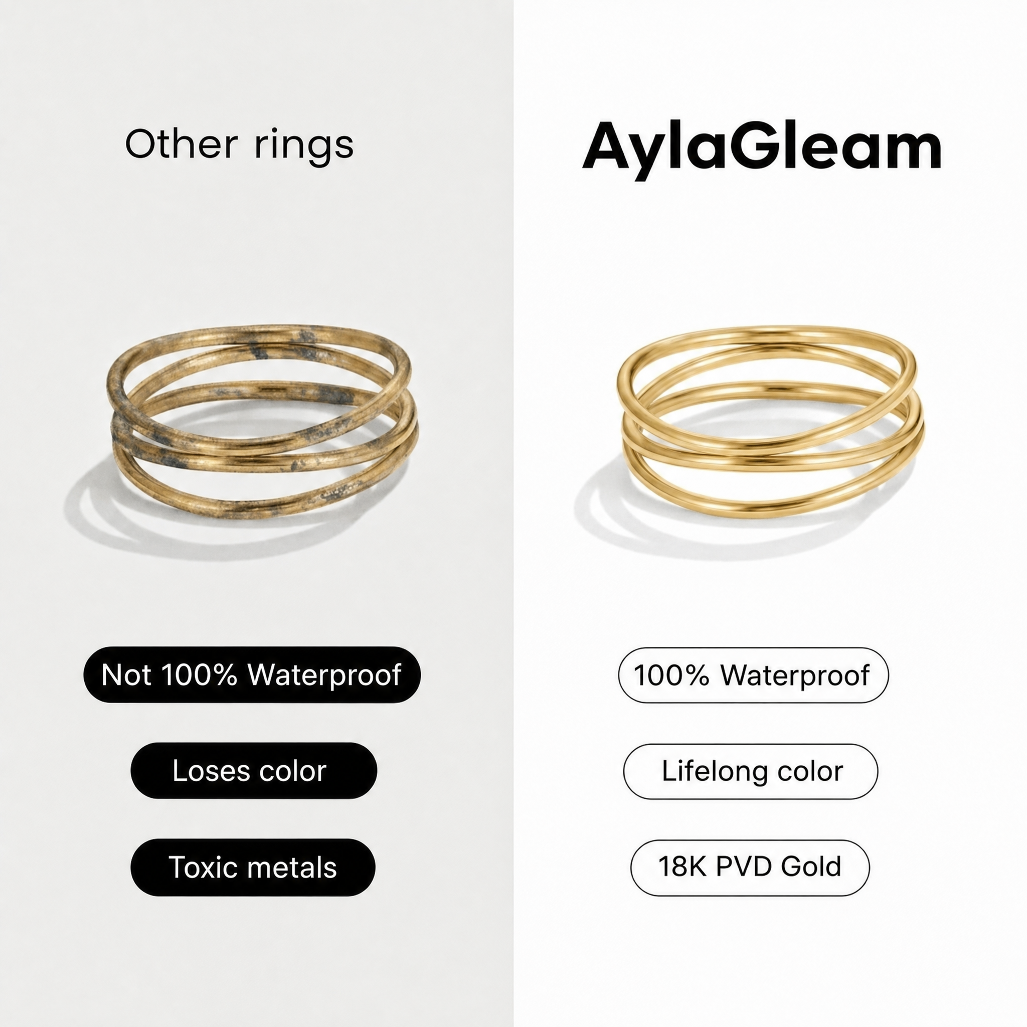 AylaGleam Pack of 7 Jewels