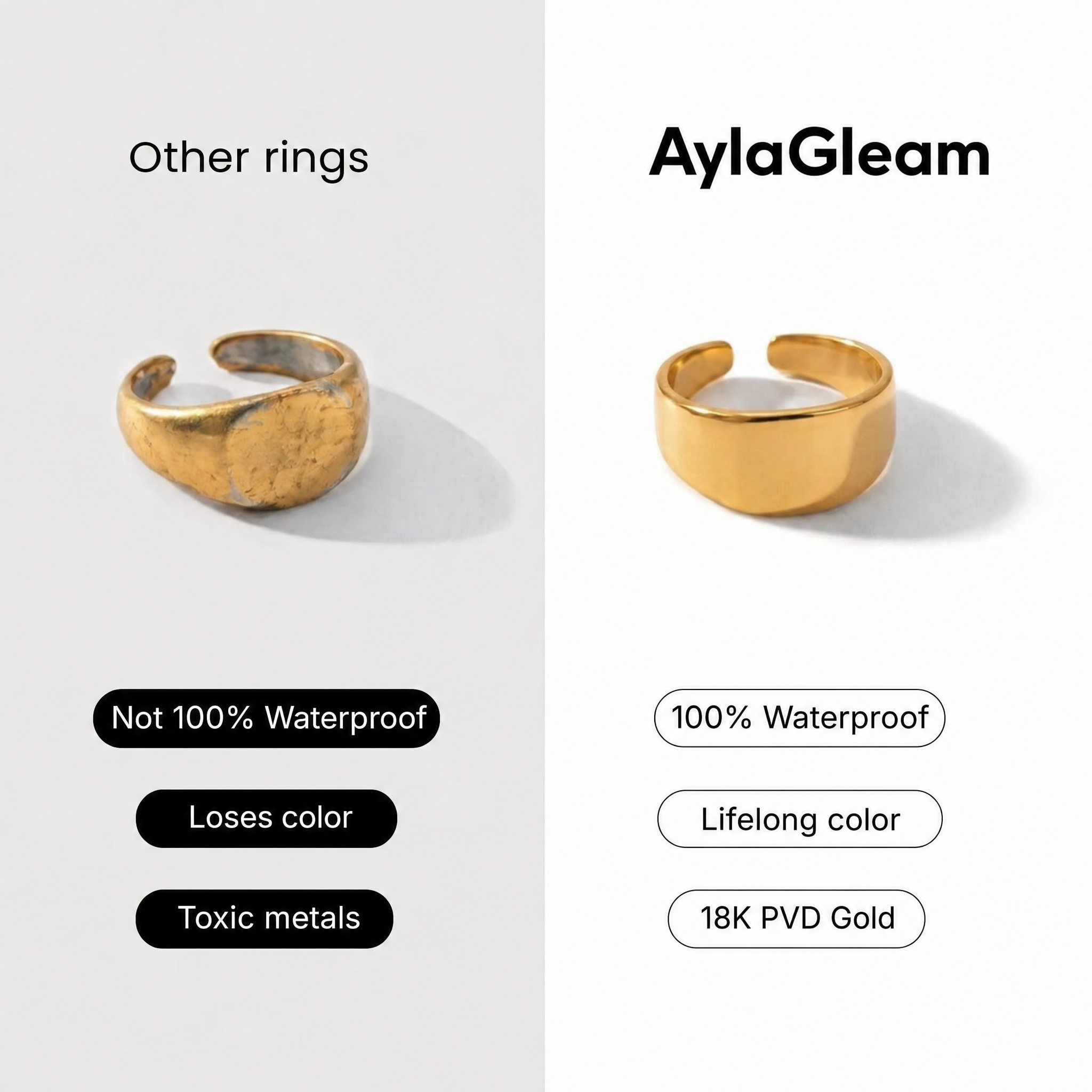 AylaGleam Ayla Gleam Pearl Ring