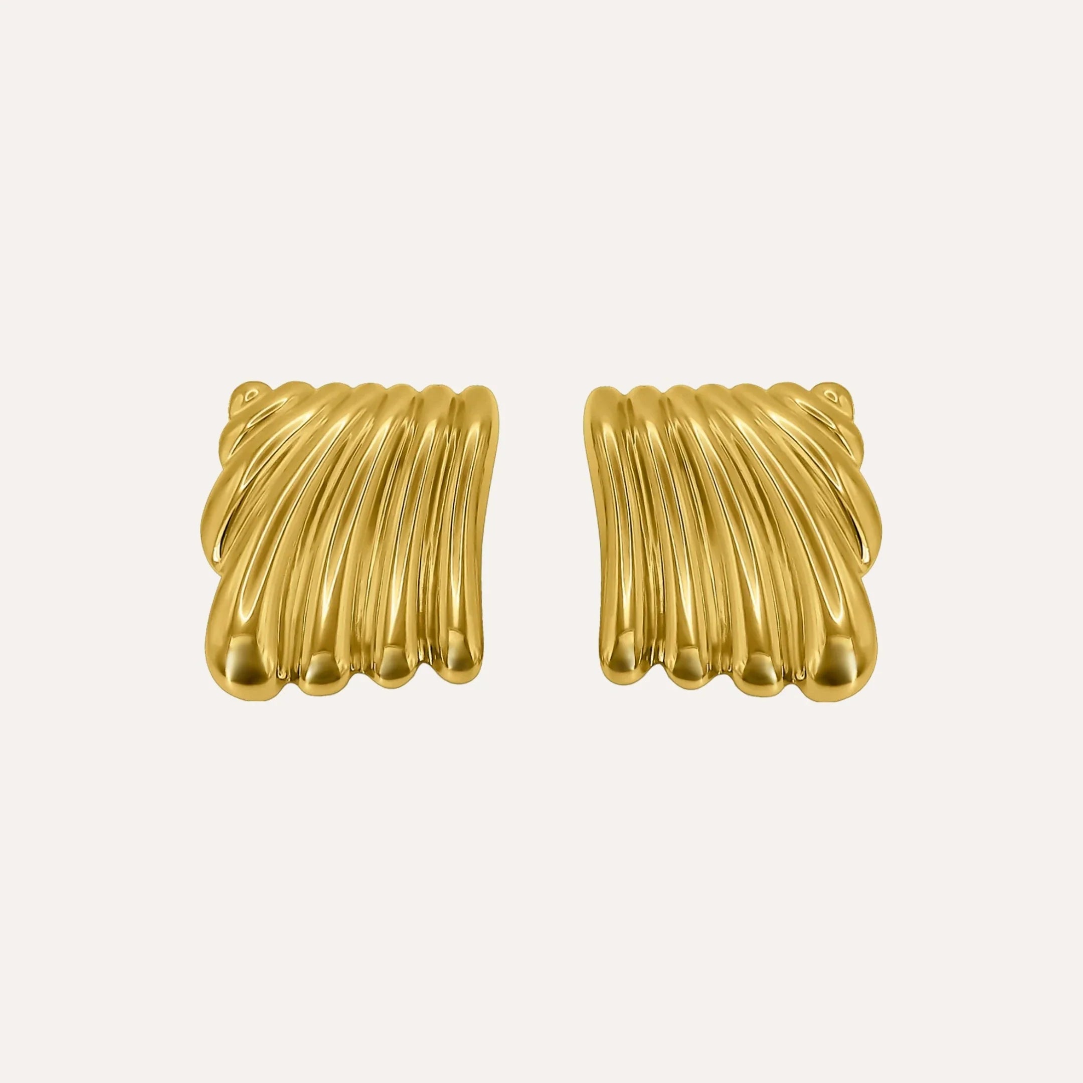 Allegra Earrings — studio shot on light grey