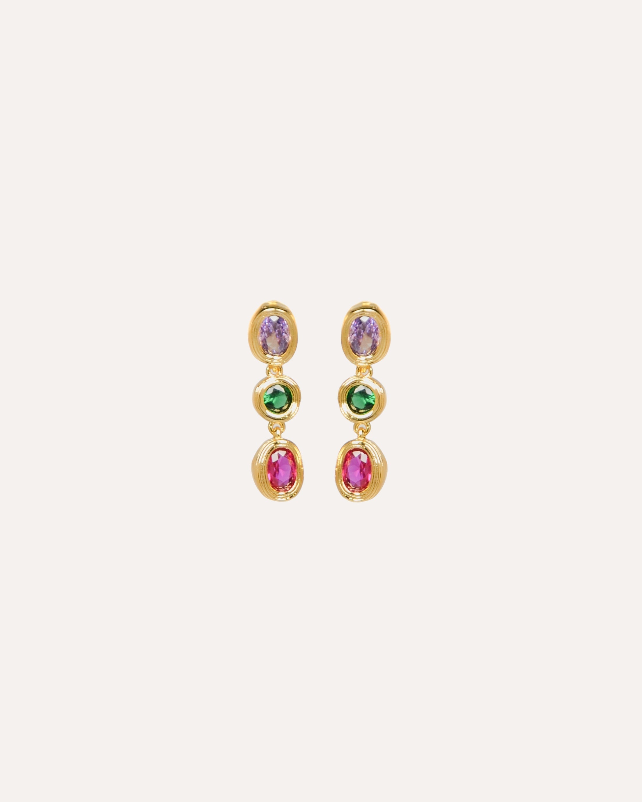 Maria Earrings — studio shot on light grey