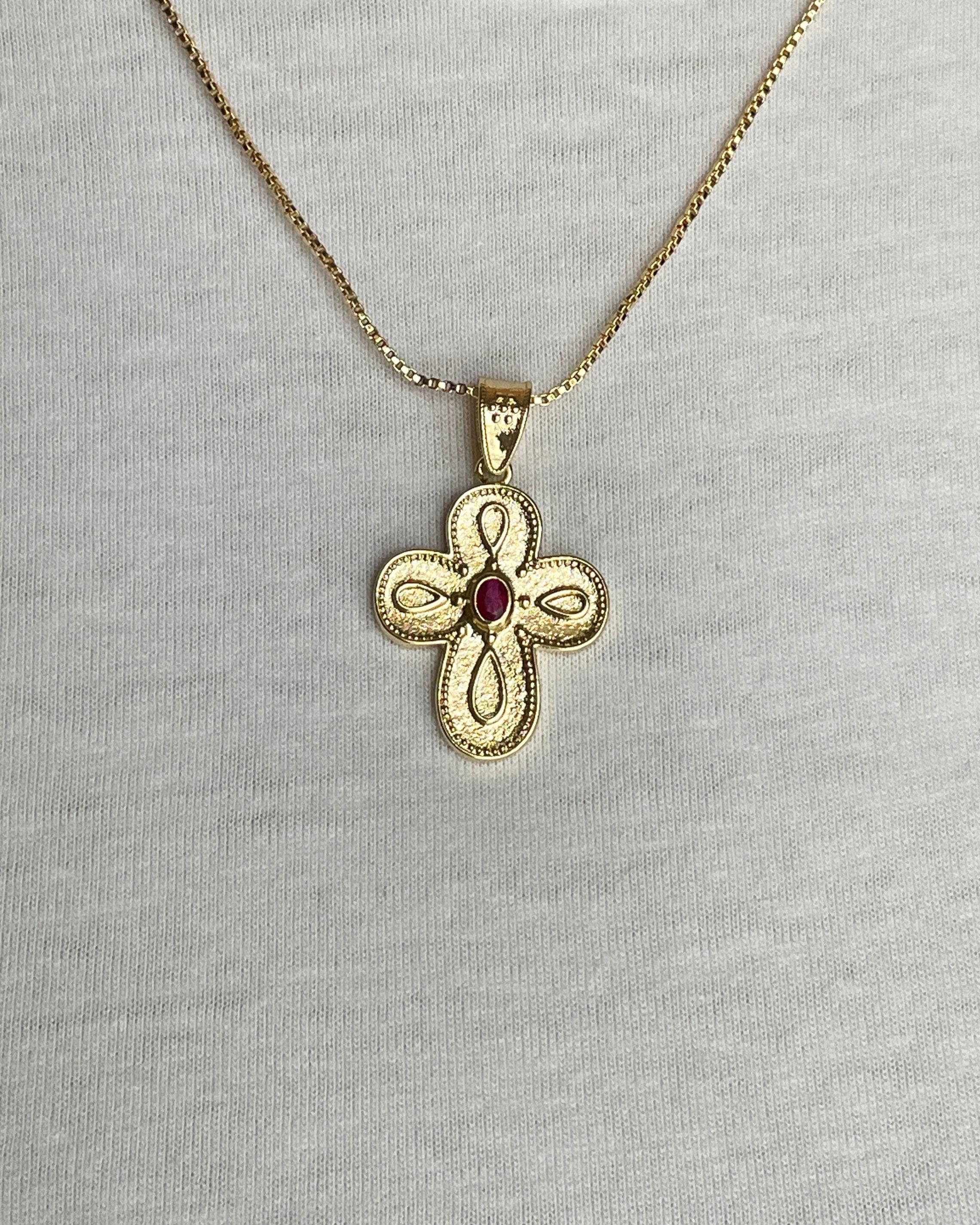 Clara Necklace — worn