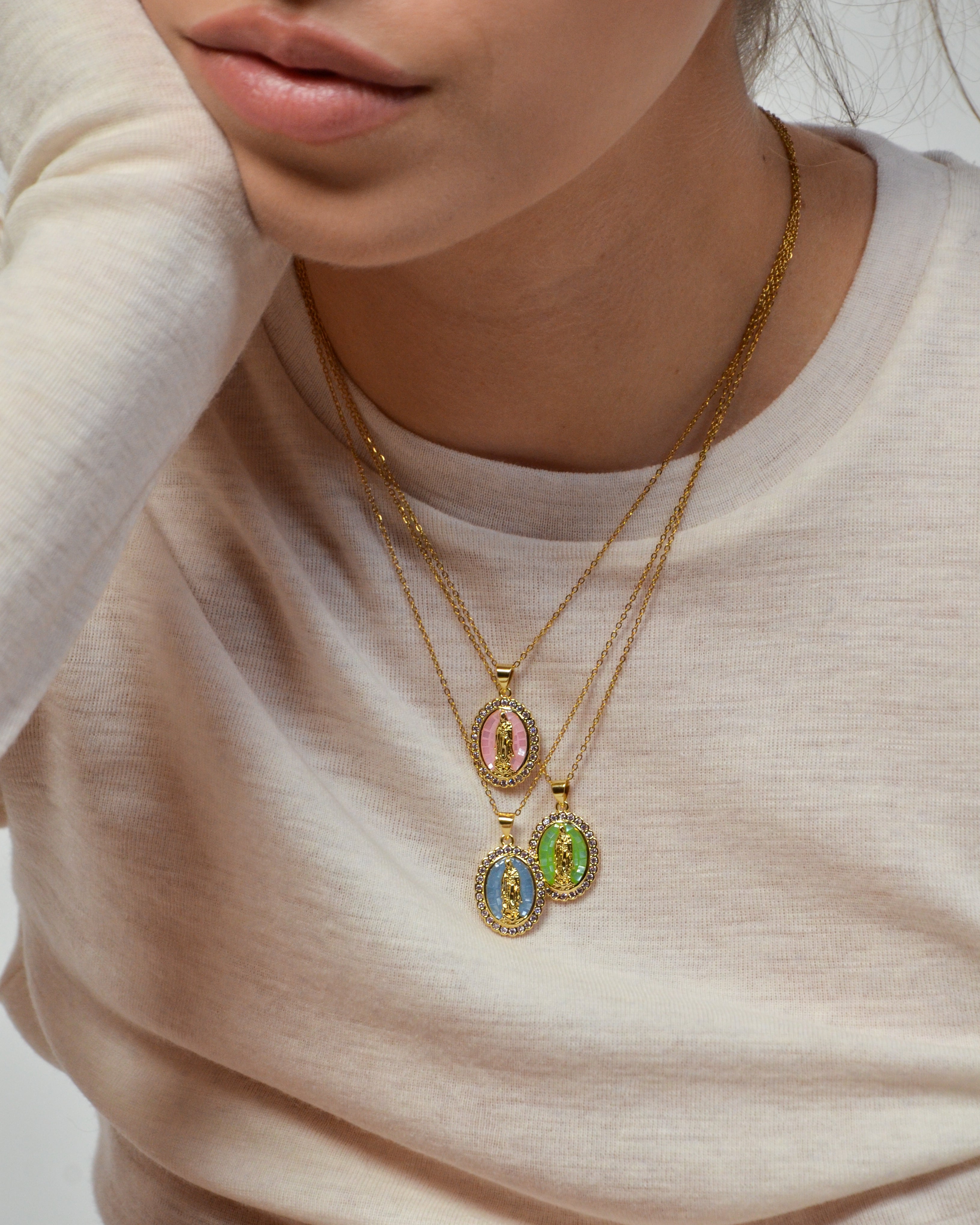 Teresa Necklace — worn
