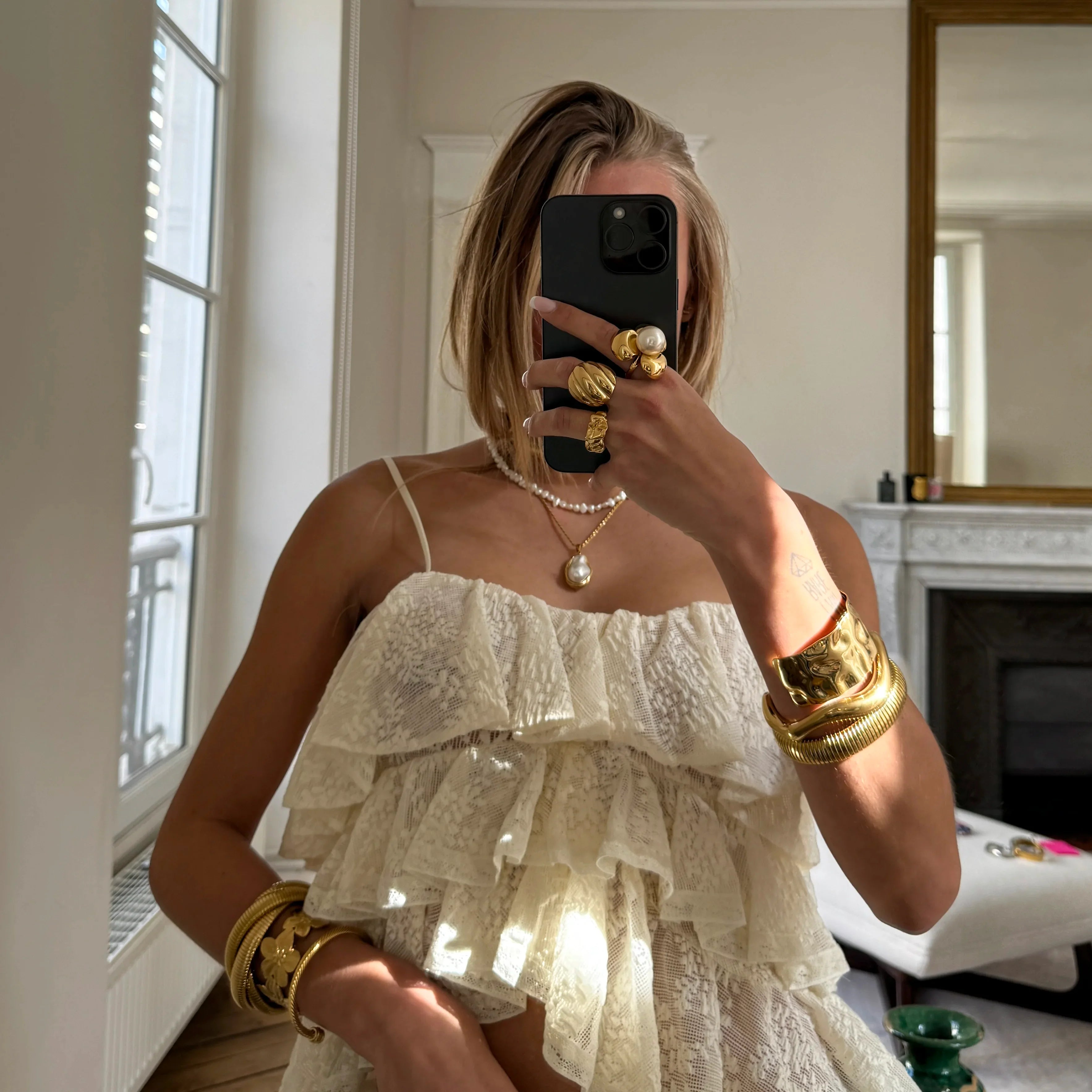 Gaia Bracelet — worn