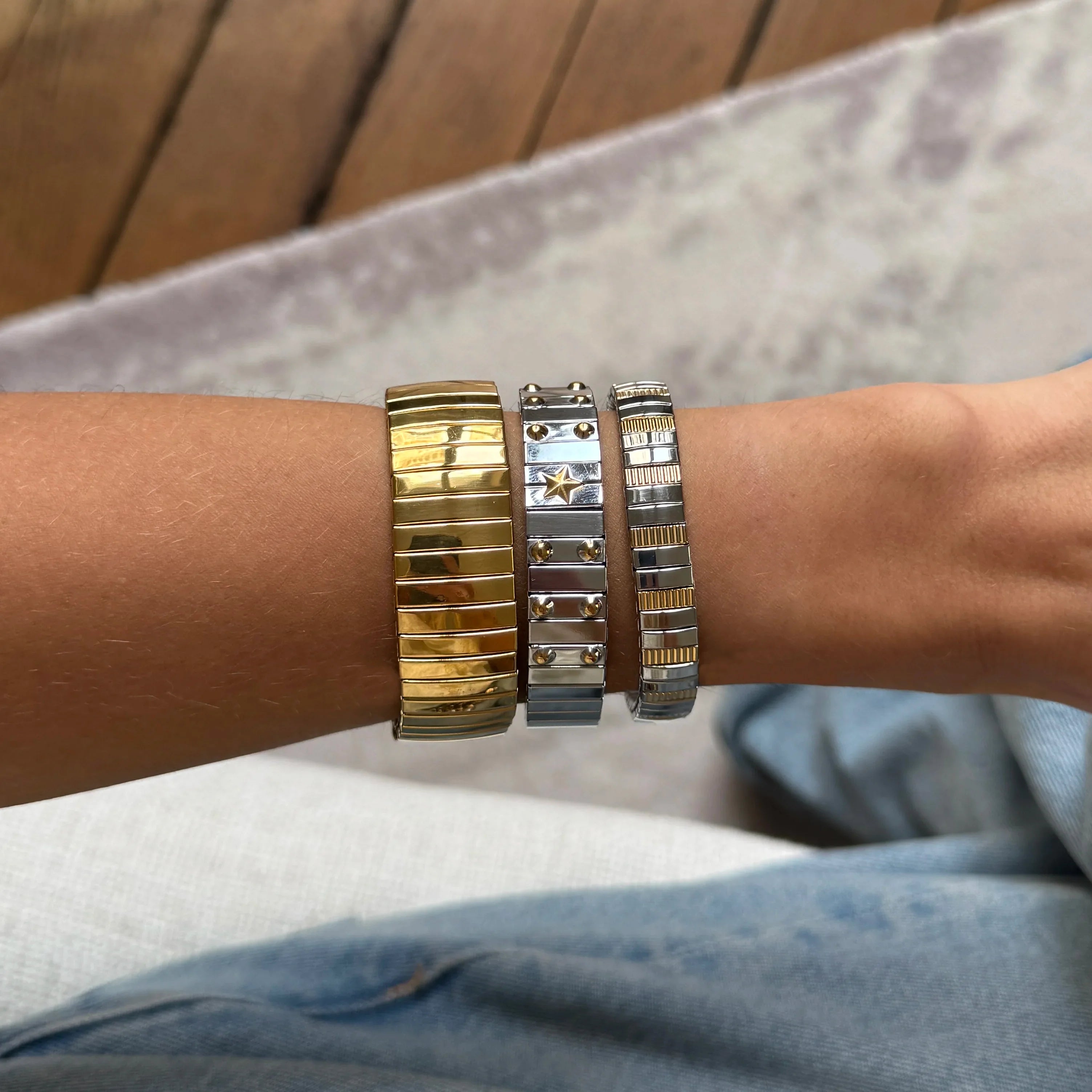 Duet Bracelet — worn