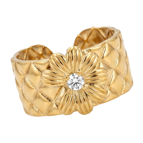 Marguerite Ring — studio shot on light grey