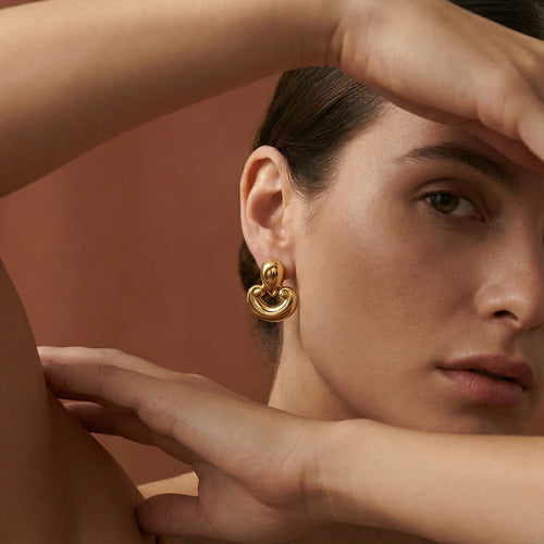 Gisele Earrings — worn