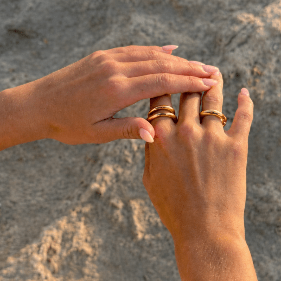 Wave Ring Set