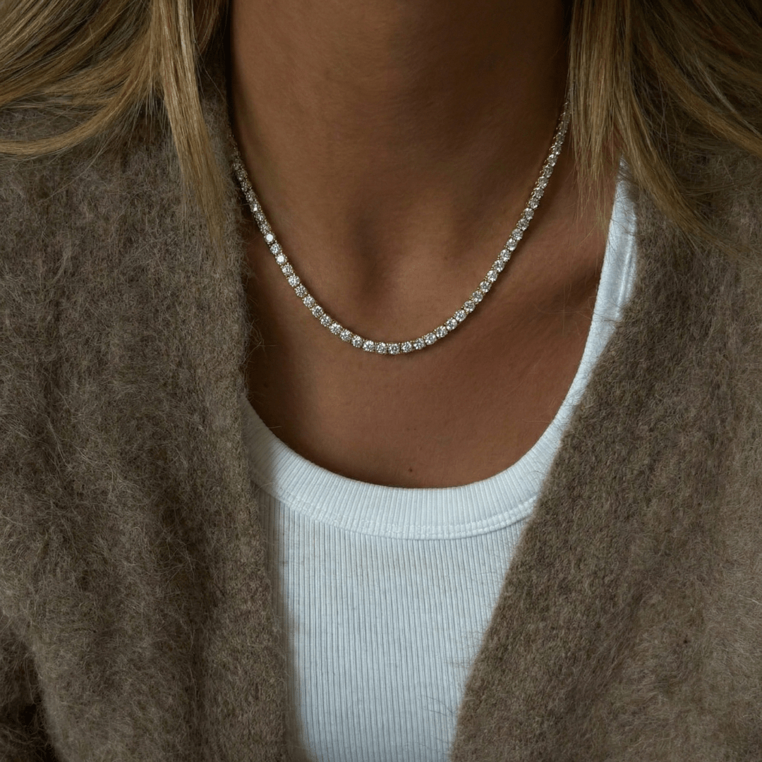 Serena Tennis Necklace