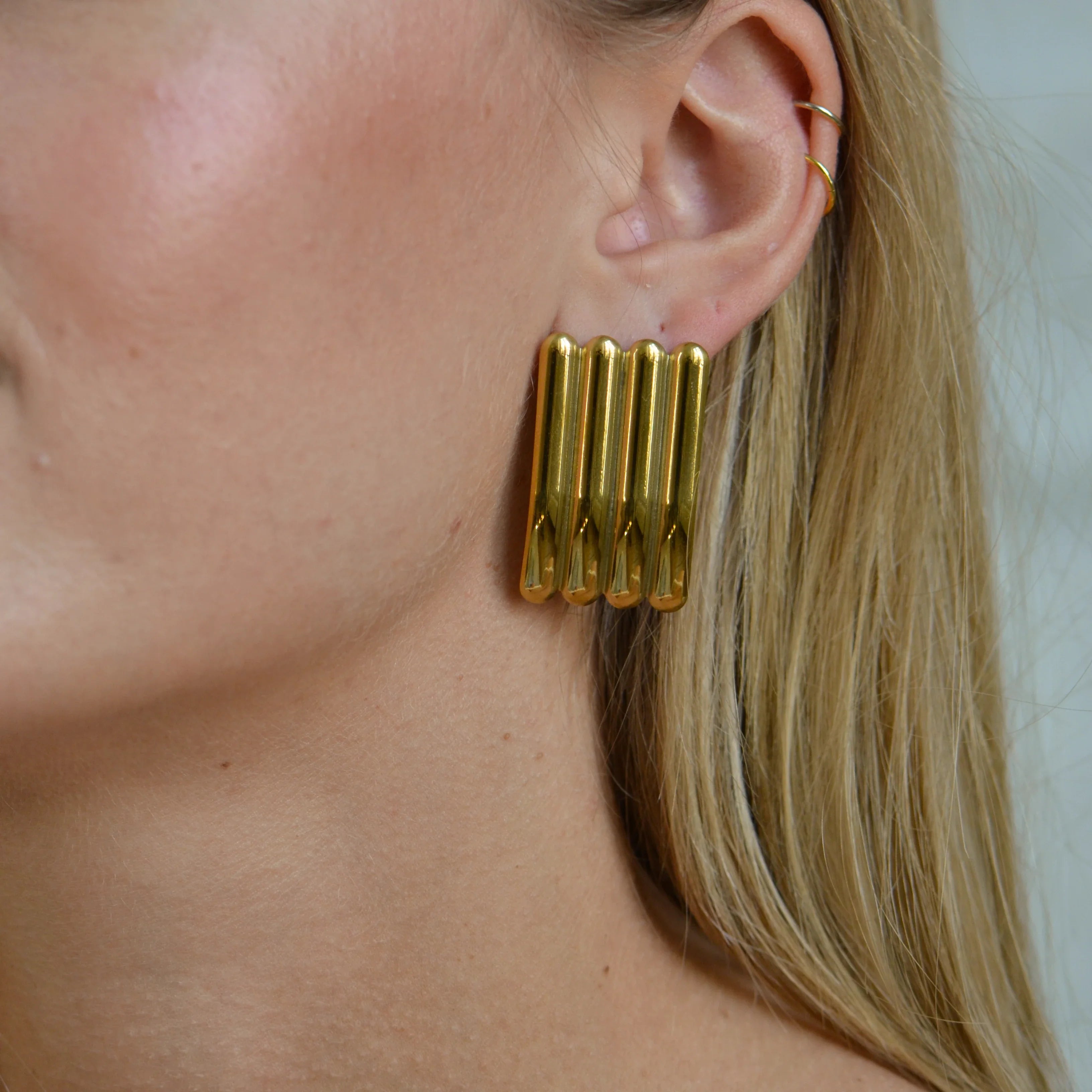 Silvia Earrings — worn
