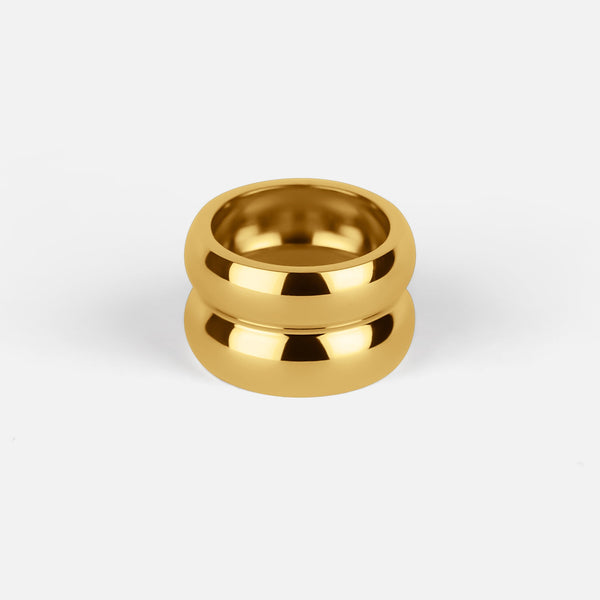 Double Ring — studio shot on light grey