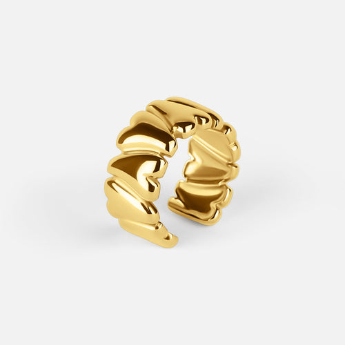 Heart Ring — studio shot on light grey