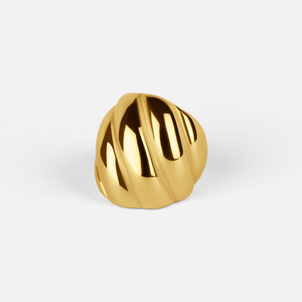 Croissant Ring — studio shot on light grey