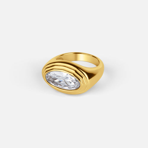Alma Ring — studio shot on light grey