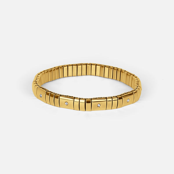 Solitaire Bracelet — studio shot on light grey