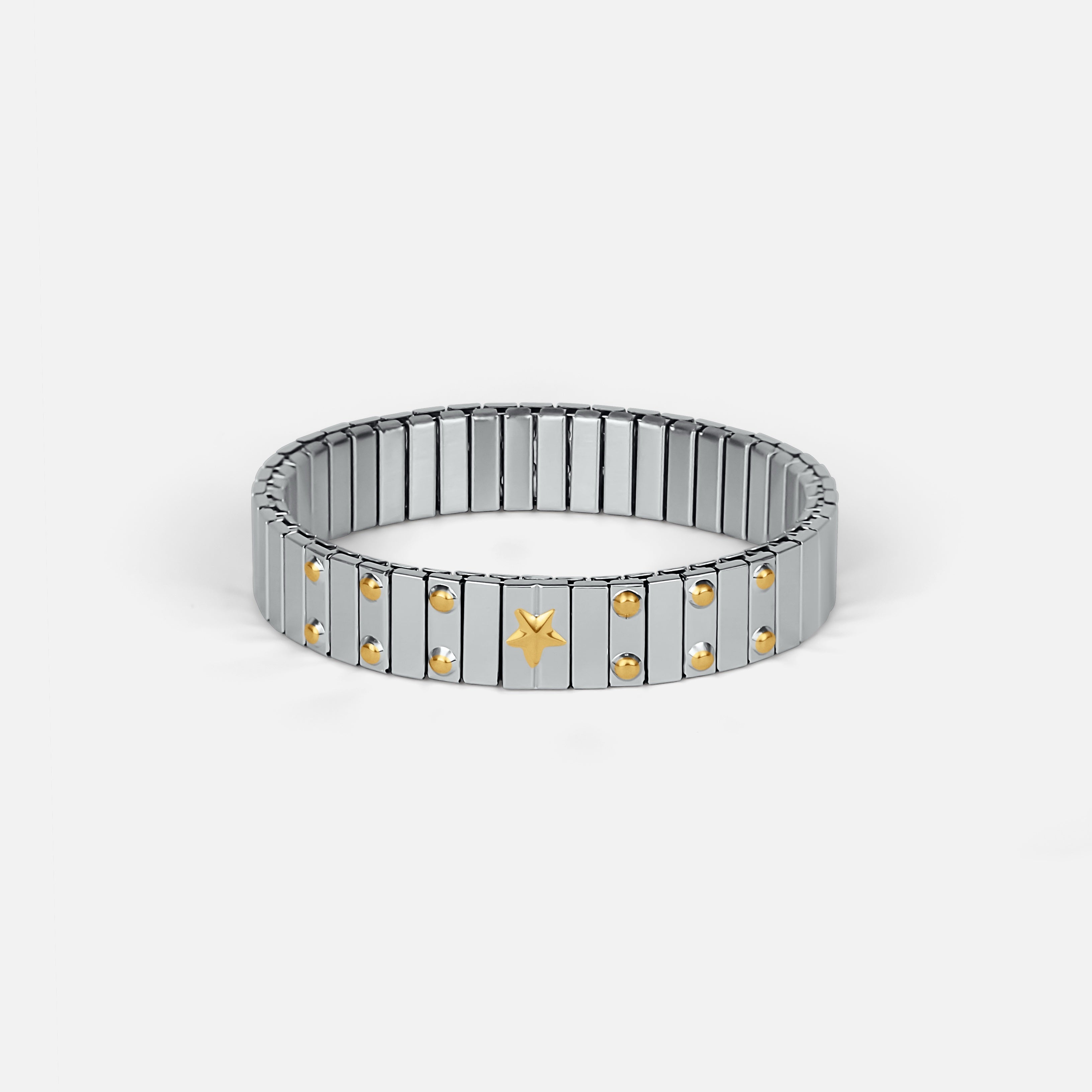 Star Stud Bracelet — studio shot on light grey