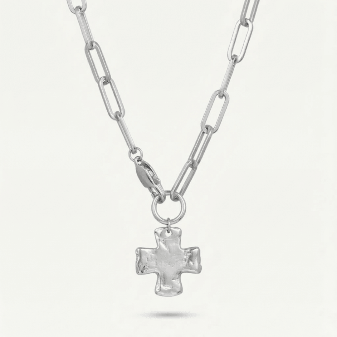 Chunky Cross Necklace