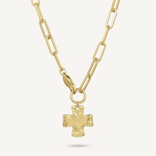 Chunky Cross Necklace
