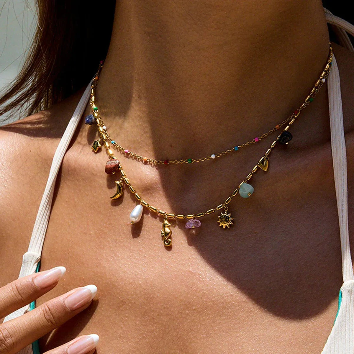 Summer Necklace in Tenerife