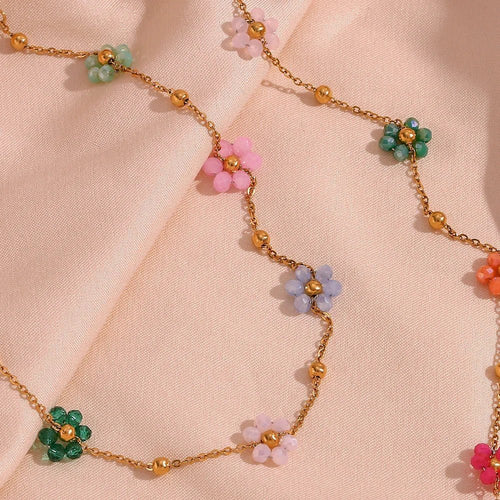 Azalea Floral Necklace