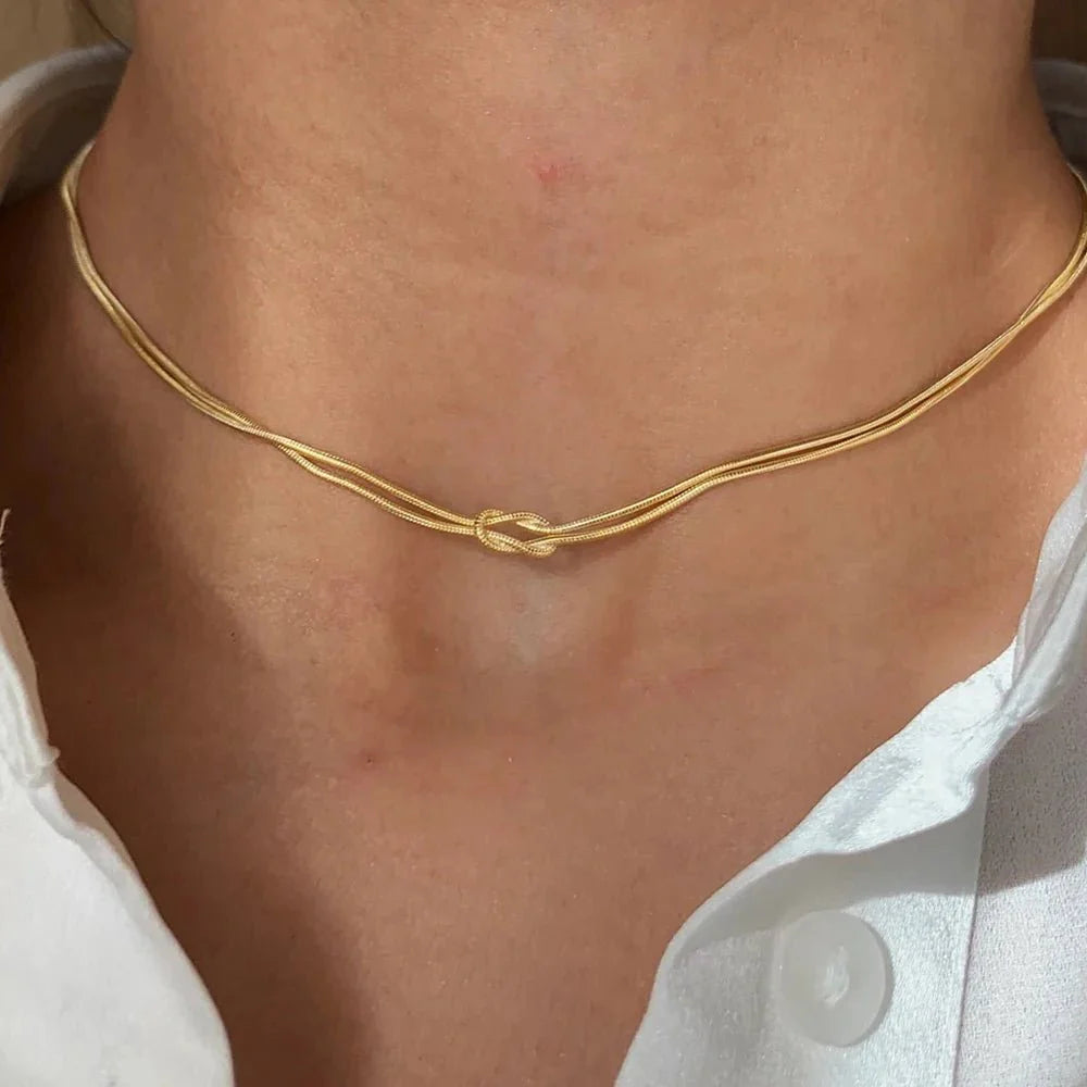 Promise Knot Necklace