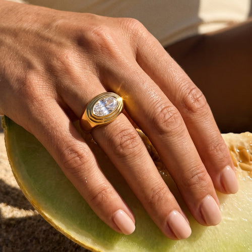 Alma Ring — worn