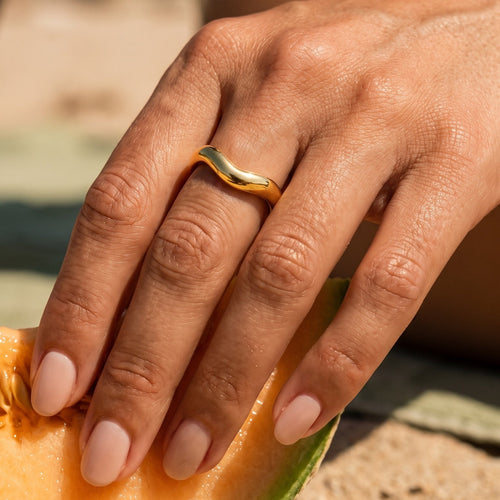 Luna Ring — worn