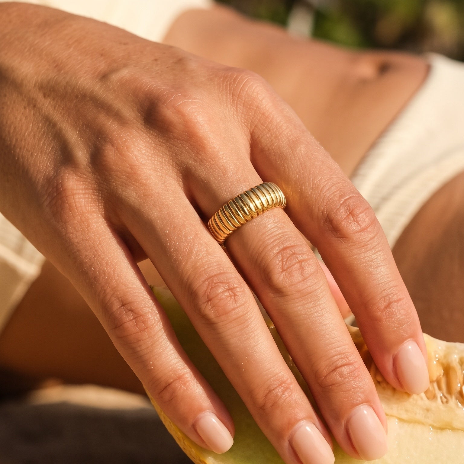 Gaia Ring — worn