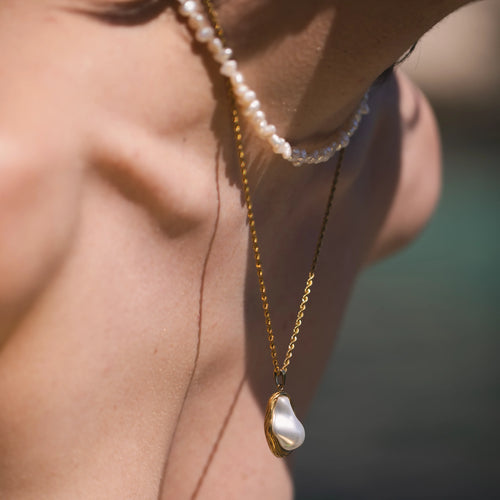 Atlas Necklace — worn