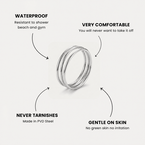 AylaGleam Loop Ring