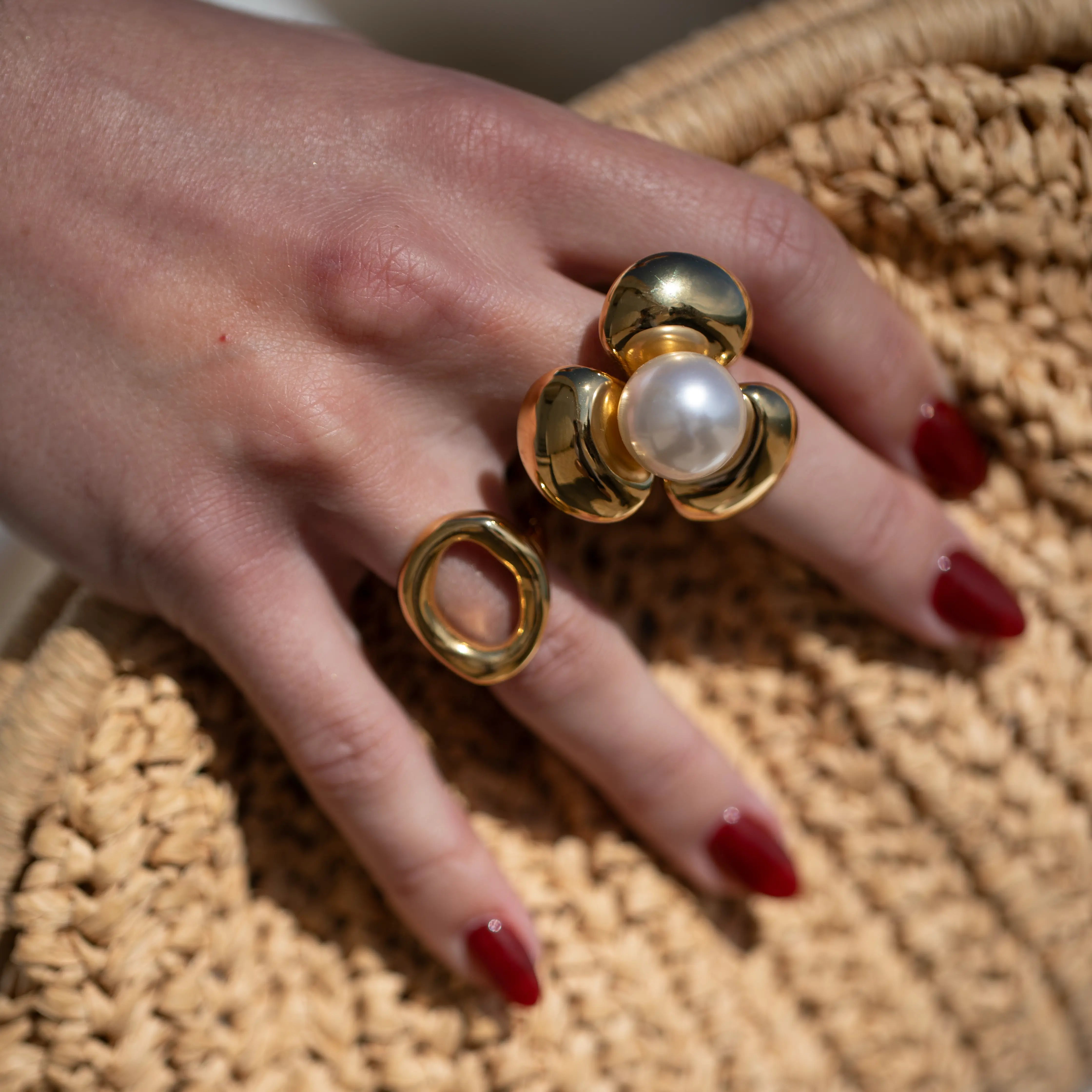 Mira Ring — worn