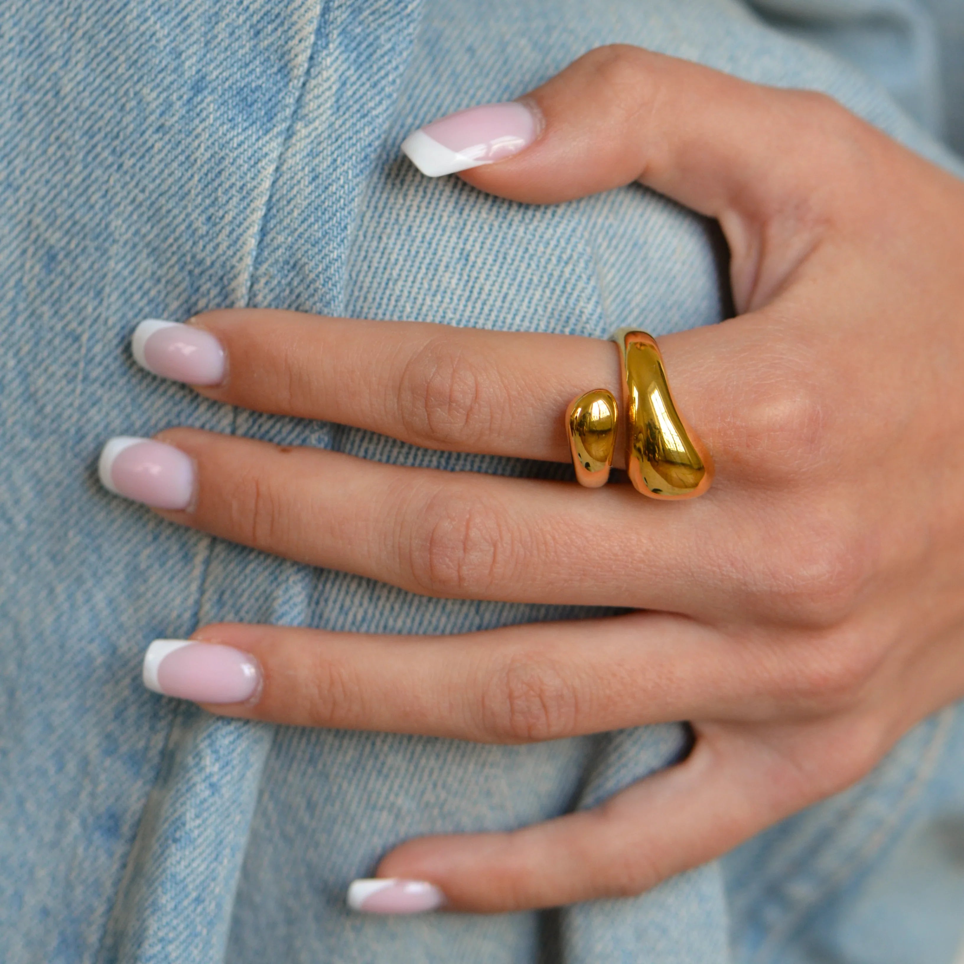 Spiral Ring — worn