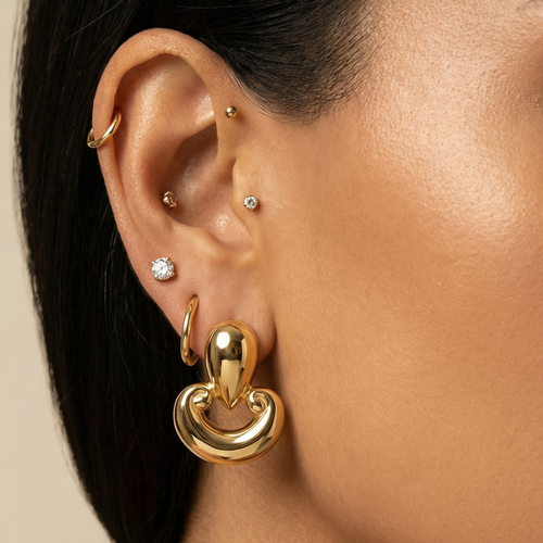 Gisele Earrings — worn