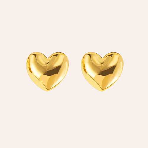 Amor Earrings — studio shot on light grey