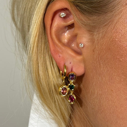 Clara Earrings — worn