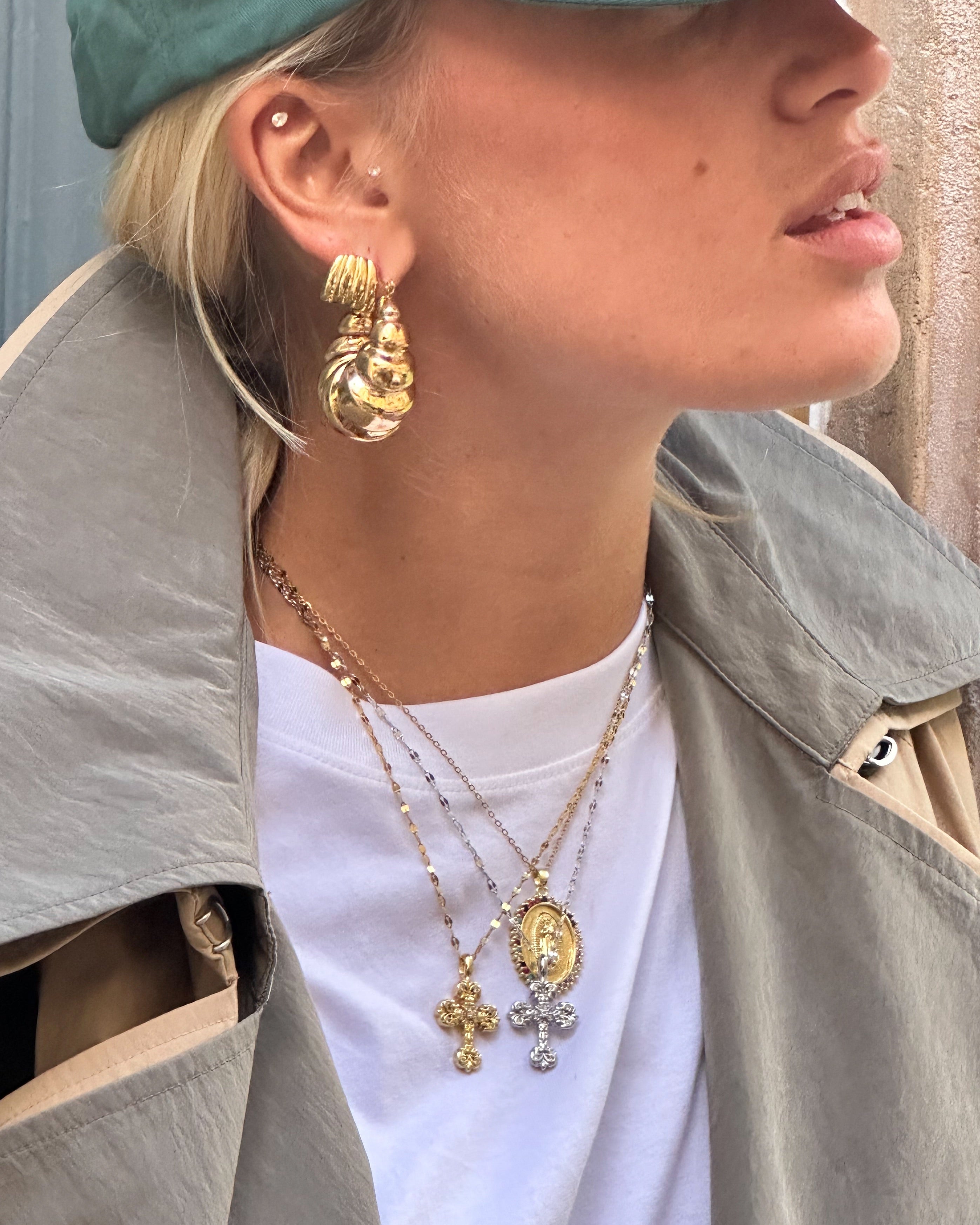 Marcela Earrings — worn