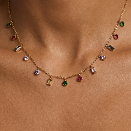 Anna Necklace — worn