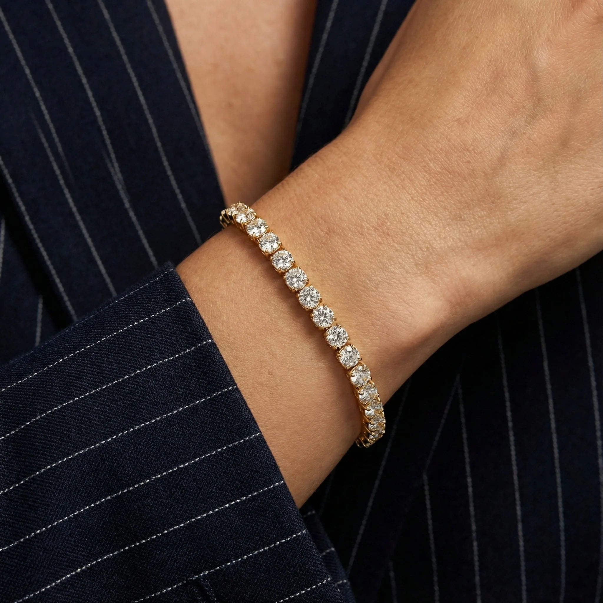 Riviere Bracelet — worn