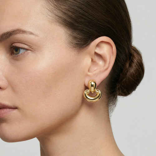 Gisele Earrings — worn