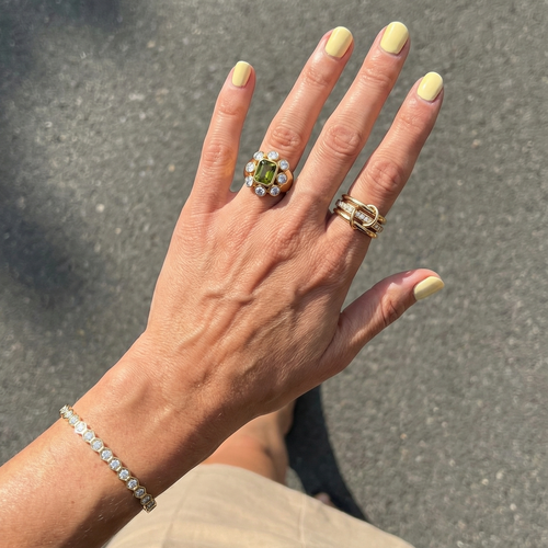 Olympia Ring — worn
