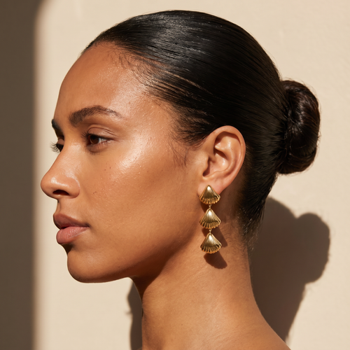 Aelia Earrings — worn