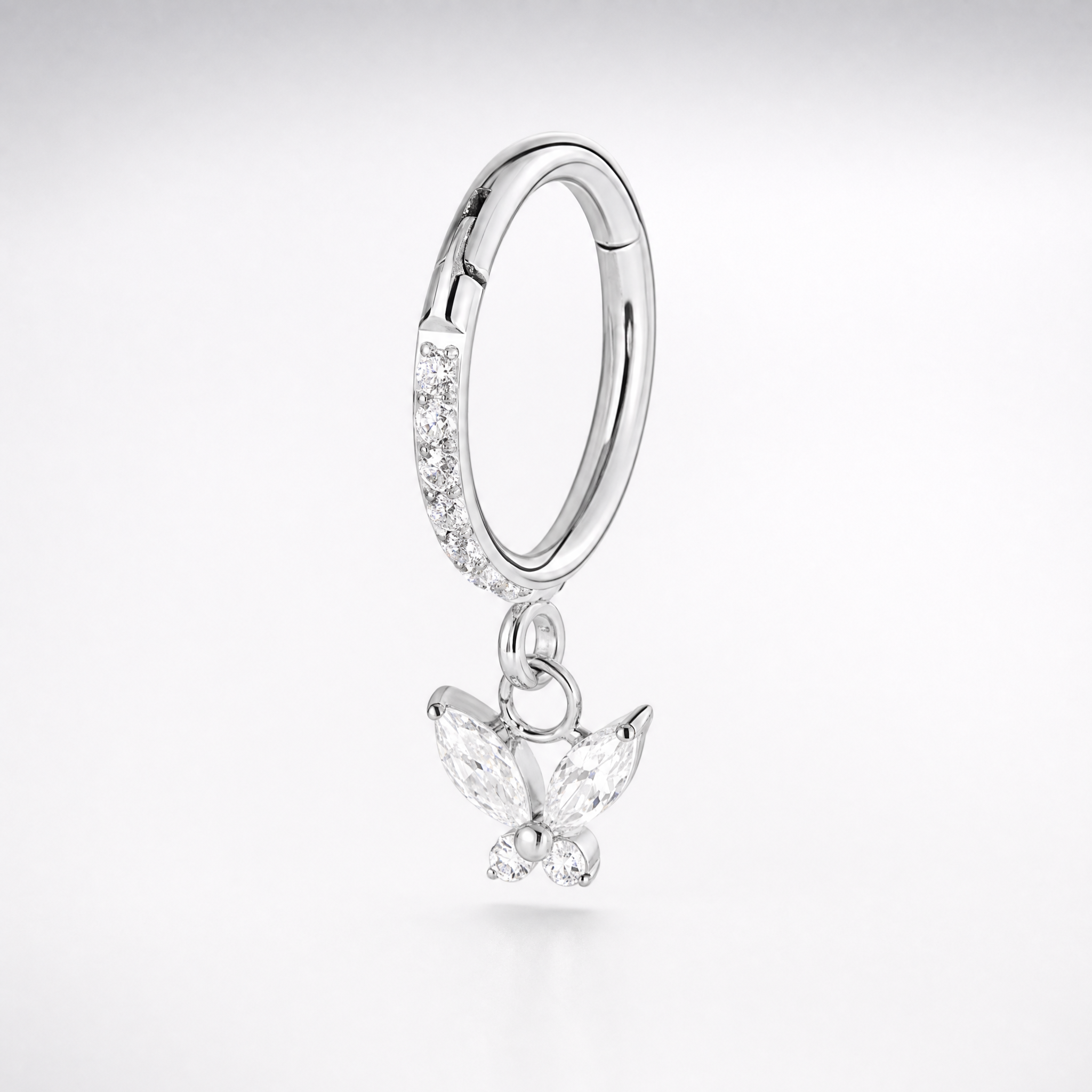 North Star Huggies — Silver Butterfly