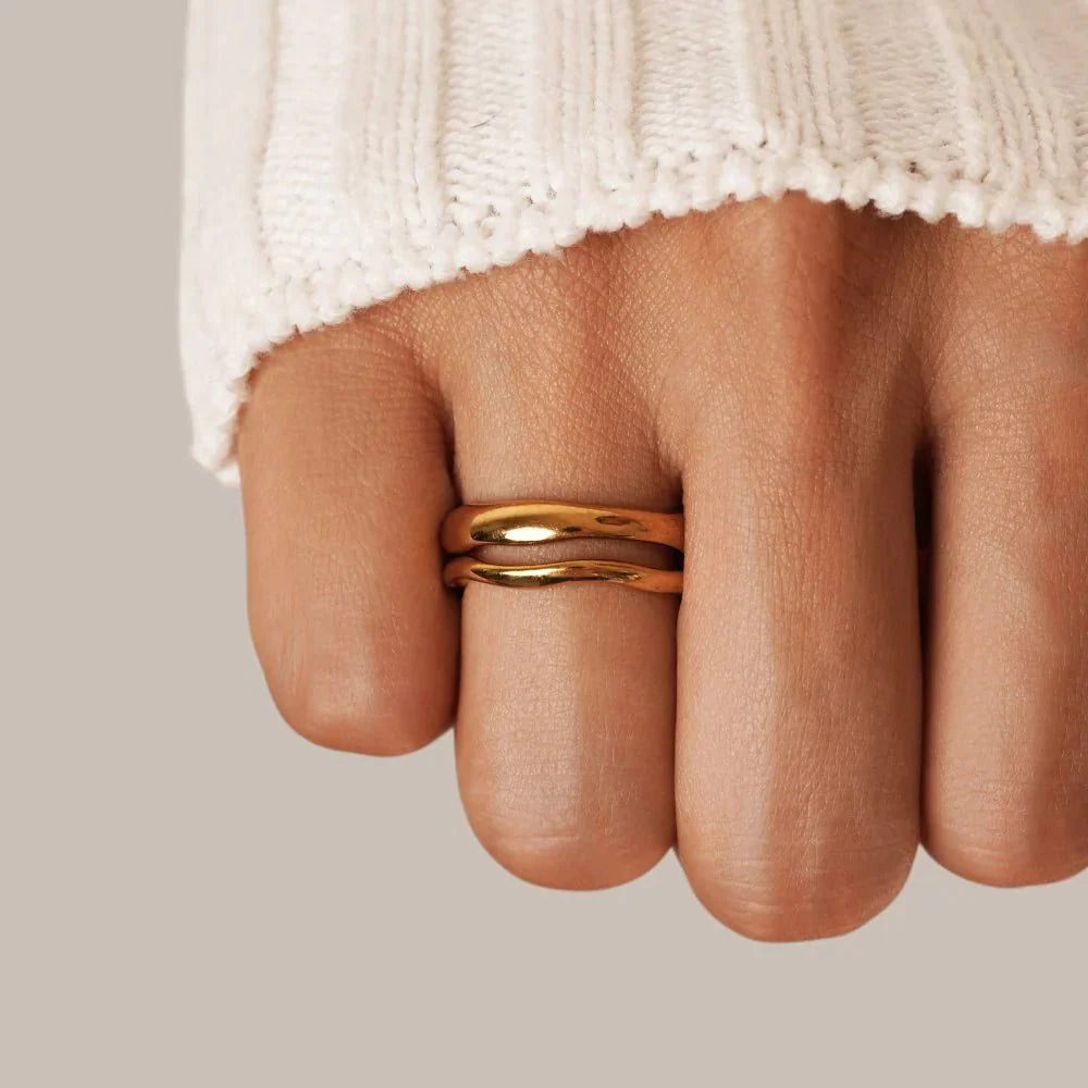 Wave Ring Set