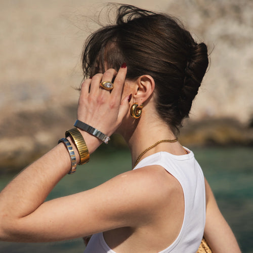 Alma Ring — worn
