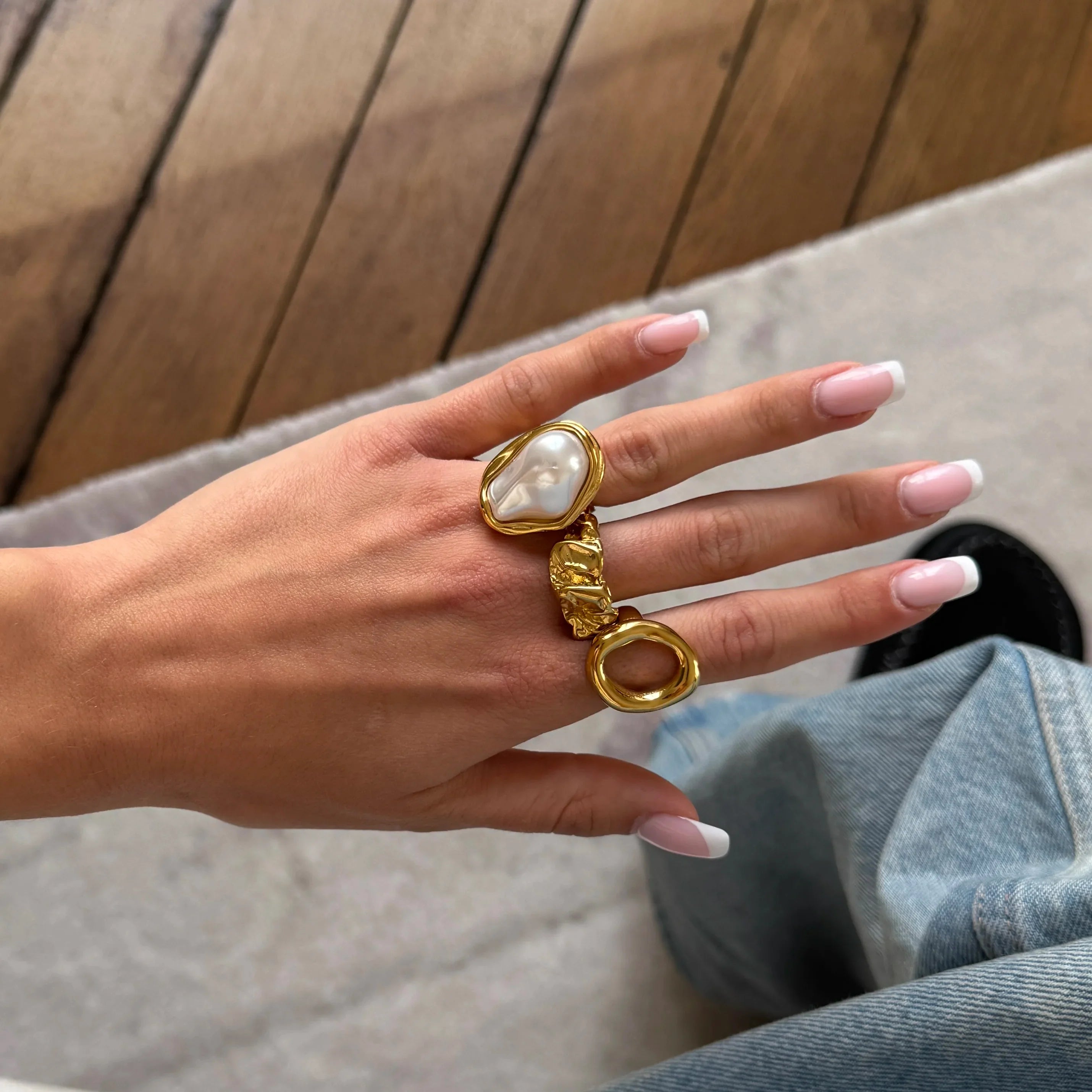 Atlas Ring — worn