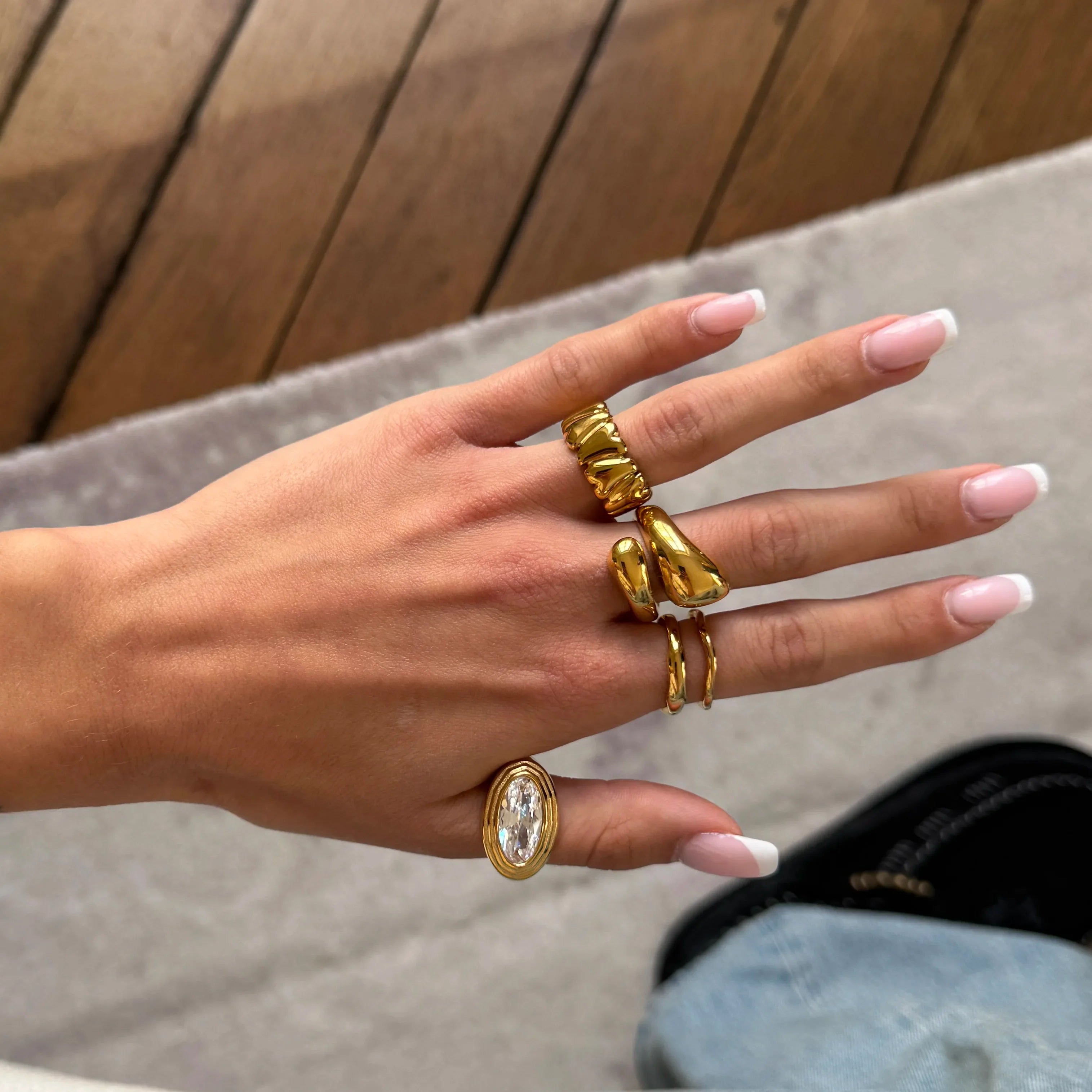 Luna Ring — worn