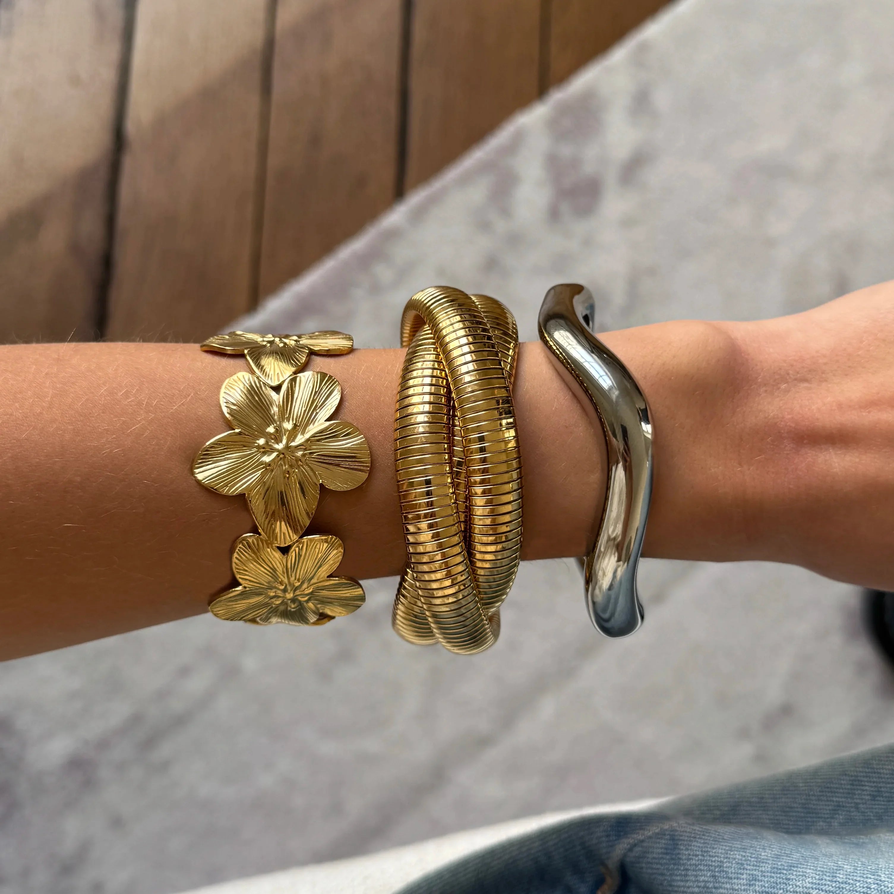 Isa Bracelet — worn